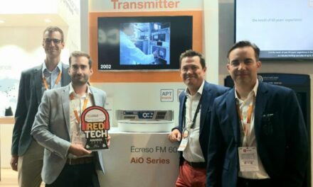 Ecreso FM 1kW – AiO Series Wins the RedTech Best In Show Award at IBC2022
