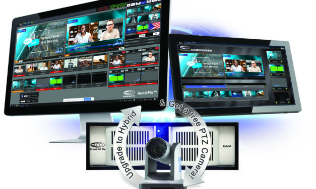 Broadcast Pix offers a free RoboPix PTZ to those who upgrade its system before 2023