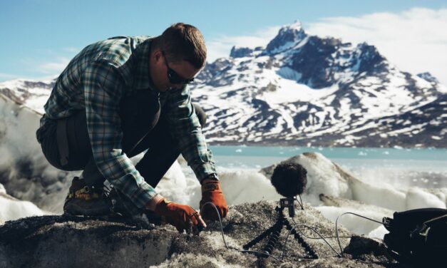 Bubblebee Wind Protection Helps Thomas Beverly Capture The Sound Of Greenland’s Glaciers