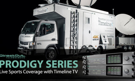 Timeline TV deploys 15 DirectOut Prodigy.MCs for international live sports coverage