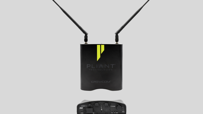 PLIANT TECHNOLOGIES FEATURES NEW CREWCOM IP-RATED RADIO TRANSCEIVERS AT NAB 2023