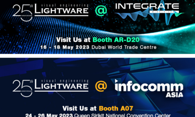Lightware Presents Revolutionary Technologies to the APAC and UAE Communities at InfoComm Asia 2023 and  Integrate Middle East 2023