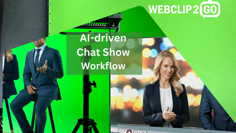 WebClip2Go Introduces AI-driven Chat Show Workflow