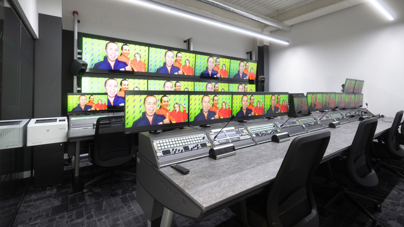 Gravity Media Chooses Custom Consoles Module-R and MediaWall for new Production Facility in London’s WestWorks