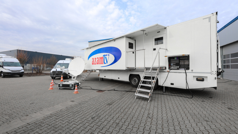 Broadcast Solutions provides modern outside broadcast systems for AzamTV, Tanzania